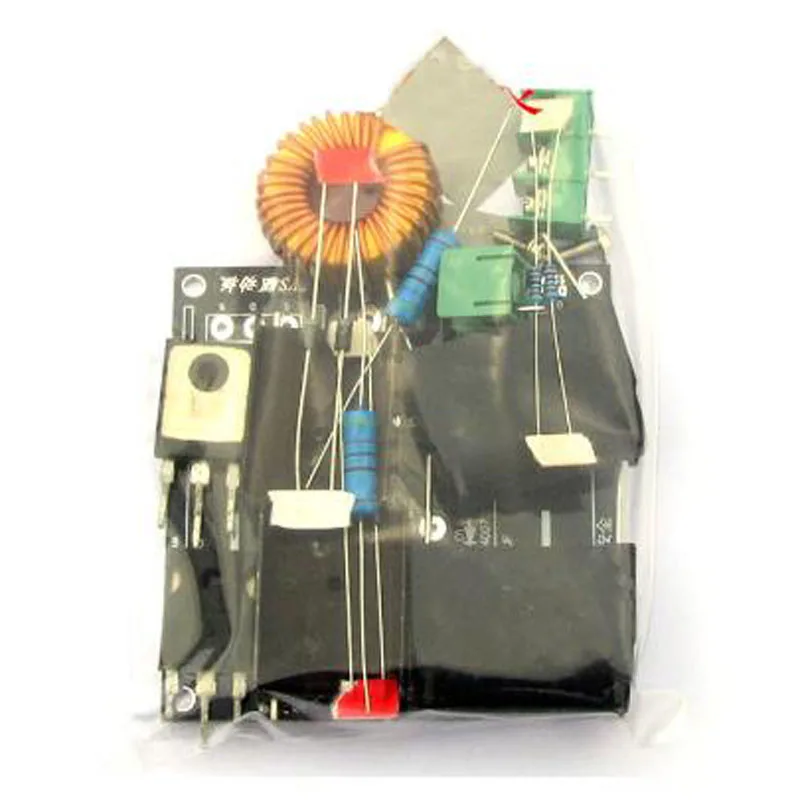 Модуль индукционного нагрева ZVS Tesla Coil Power support Boost комплект для производства