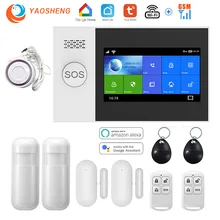 

Беспроводная домашняя охранная сигнализация с поддержкой Wi-Fi и GSM