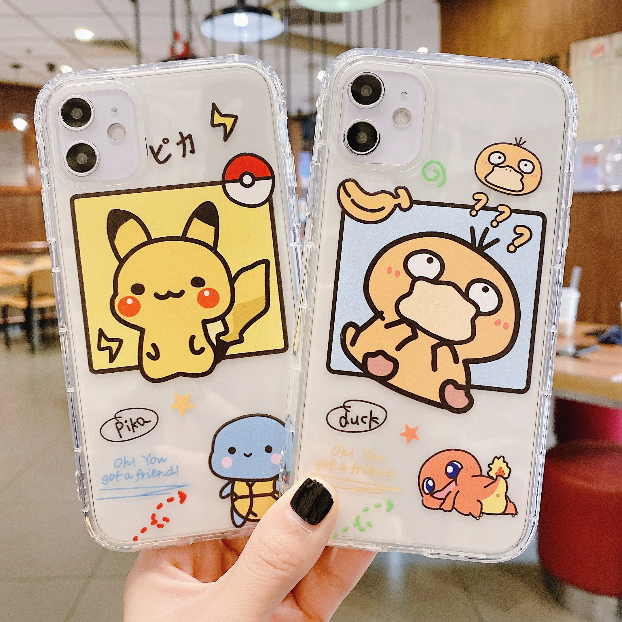 

For IPhone 6 Phone Case 7 8 Plus Anti-fall Case Xs Max Protective Case for Iphone 11 Pro Max Cartoon X Xs Xr Case good quality