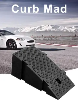 

Portable Lightweight Plastic Curb Ramps Heavy Duty Plastic Threshold Ramp Kit Set For Car Bike Motorcycle With 16CM Height Trail