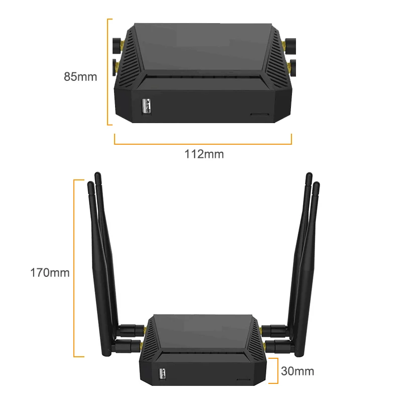 com slot para cartão sim 128mb roteador