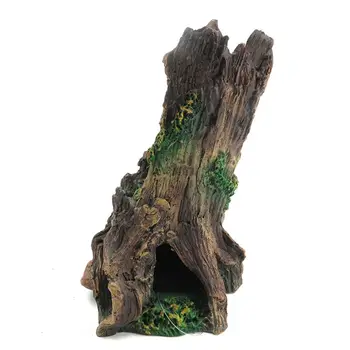 

Aquarium Artificial Decor Bole Trunk Driftwood Cave Fish Tank Resin Ornaments