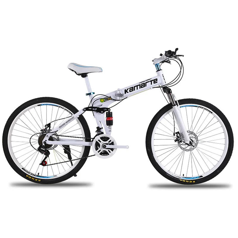 24inch bike 21speed variable speed mountain bicycle multicolor wheel mountain bike Double disc brake bicycle