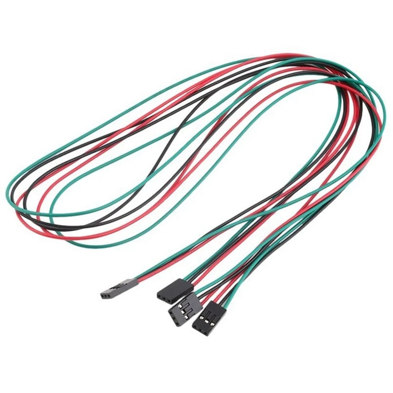 10Pcs70cm 3Pin кабель комплект Женский-Женский Перемычка провода для Arduino 3d принтера Reprap