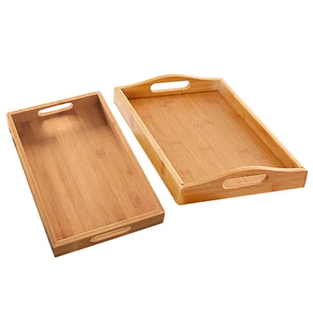 

Japanese Square Tray Solid Wood Tea Set Tray Home Breakfast Tray Cake Tray