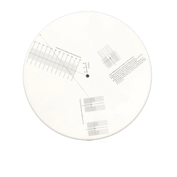 

Anti-Sliding LP Vinyl Record Pickup Calibration Plate Distance Gauge Protractor Adjustment Tool Ruler for Turntable Accessor