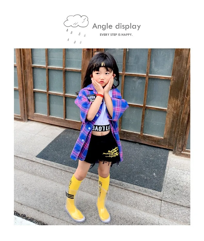 kids rubber boots
