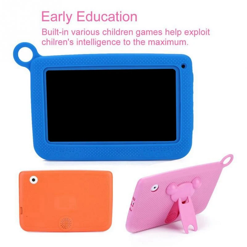 Baby Kids Learning Toys Portable Tablet Bluetooth+Wifi Kids Learning Tablet Protective Cover 7 Inch 1024 x 600 Eu Plug tablet Baby Kids Learning Toys Portable Tablet Bluetooth+Wifi Kids Learning Tablet Protective Cover 7 Inch 1024 x 600 Eu Plug tablet