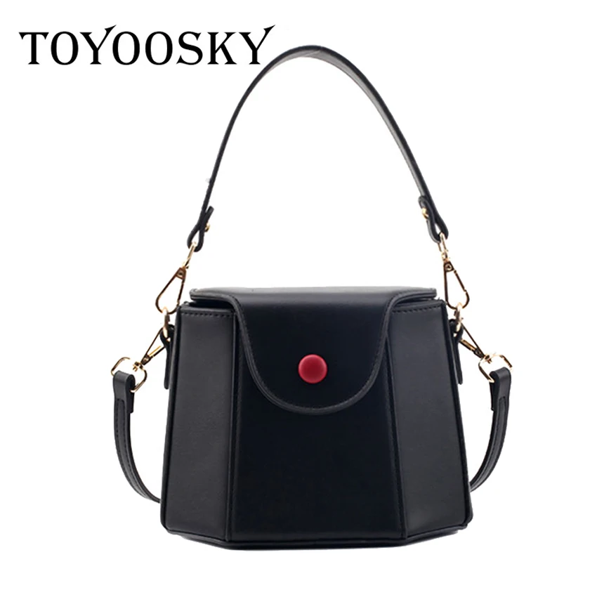 

TOYOOSKY Retro Female Square Bag New High Quality PU Leather INS Women's Designer Handbag Soild Chain Shoulder Messenger Bags