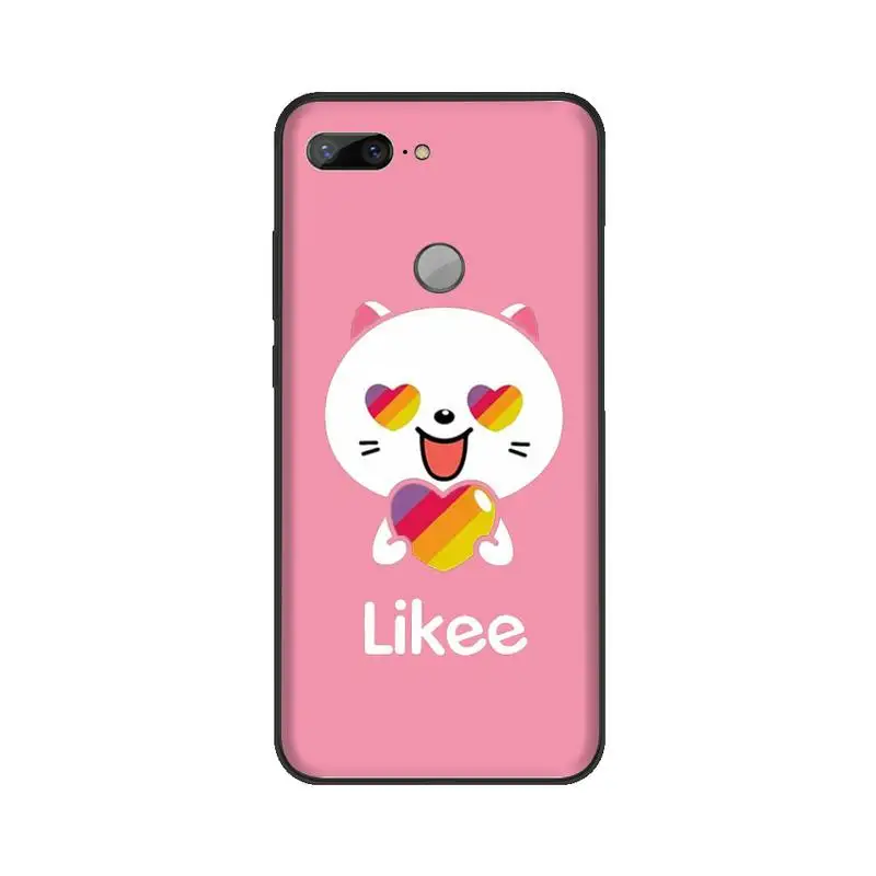 Модный телефонный чехол Likee Кот медведь любовь сердце для Huawei Honor view 7a5.45 дюймов 7c5.7