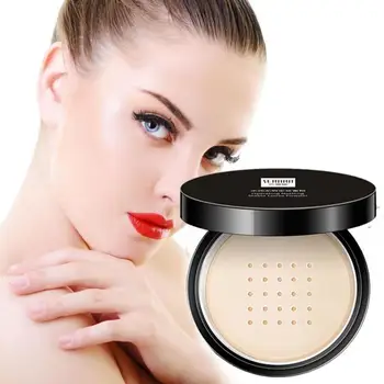 

Clear Silky Beauty Concealer Loose Powder Light and Delicate Makeup Powder Box Oil Control Waterproof and Anti-sweat Loose Powde