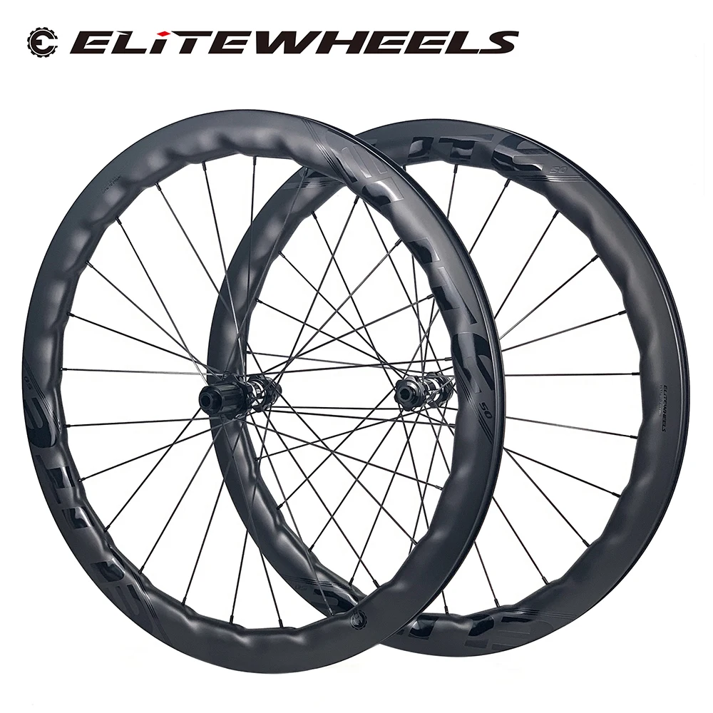 Elitewheels Bws Road Disc Carbon Wheel Dt 350s/240 Center Lock 6 Bolt