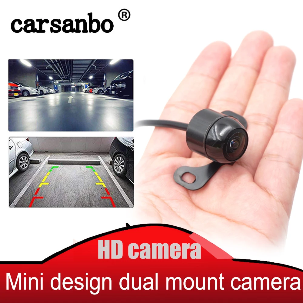 

Carsanbo Backup System Car Front Rearview Cameras Switchable Parking Assistance IP68 Waterproof For Car Monitors