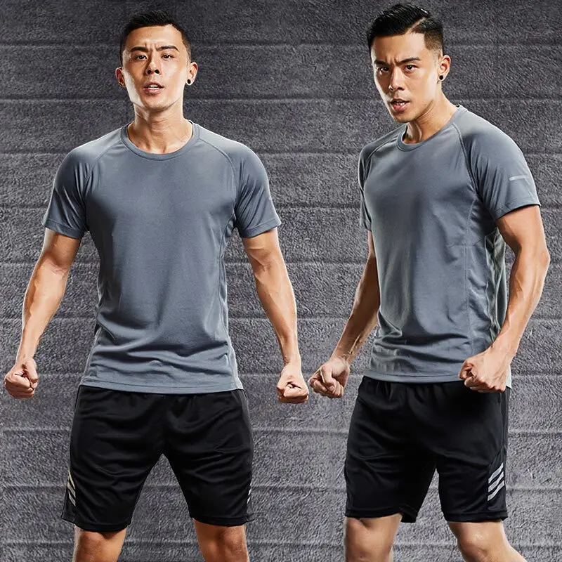 Gym Clothing Men Running Sets Sport 