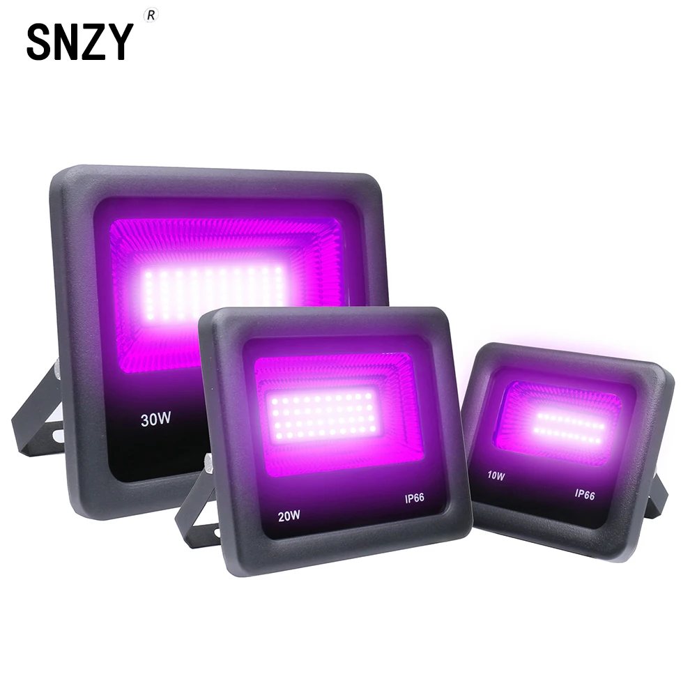 

SNZY UV Curing Floodlight UVA 10W 20W 30W 50W LED Resin Curing Lamp 395nm ultra violet light Fluorescent lamp