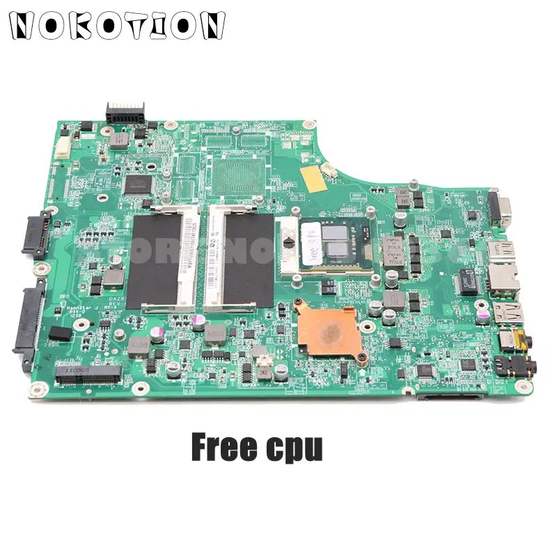 Материнская плата NOKOTION для ноутбука Acer aspire 5820G 5820T 5820TZG MBPTG06001 DAZR7BMB8E0 31ZR7MB0000 HM55 DDR3