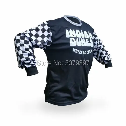 ATV Off road mtb jersey moto cross jersey футболка moto jersey go pro Горные Джерси MX MTB DH велосипедные майки - Цвет: Черный