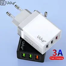 Быстрая зарядка 3,0 USB зарядное устройство 30 Вт QC3.0 Supercharge Быстрая зарядка мульти разъем зарядное устройство для мобильного телефона для iPhone 7 11 samsung Xiaomi