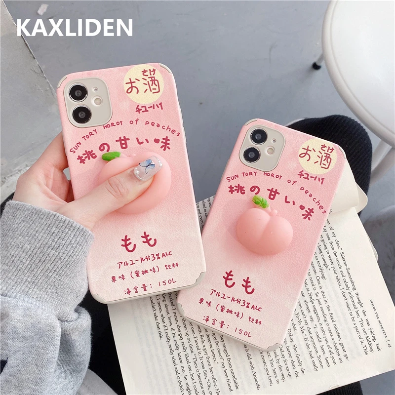 Peach phone case iphone xr Clearance