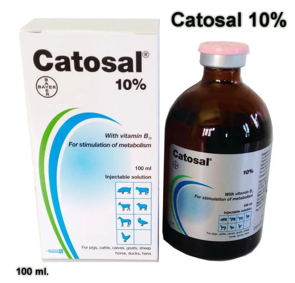 Catosal 10% витамин B12 100 мл для животных Bayer|Принадлежности кормления и поения| |