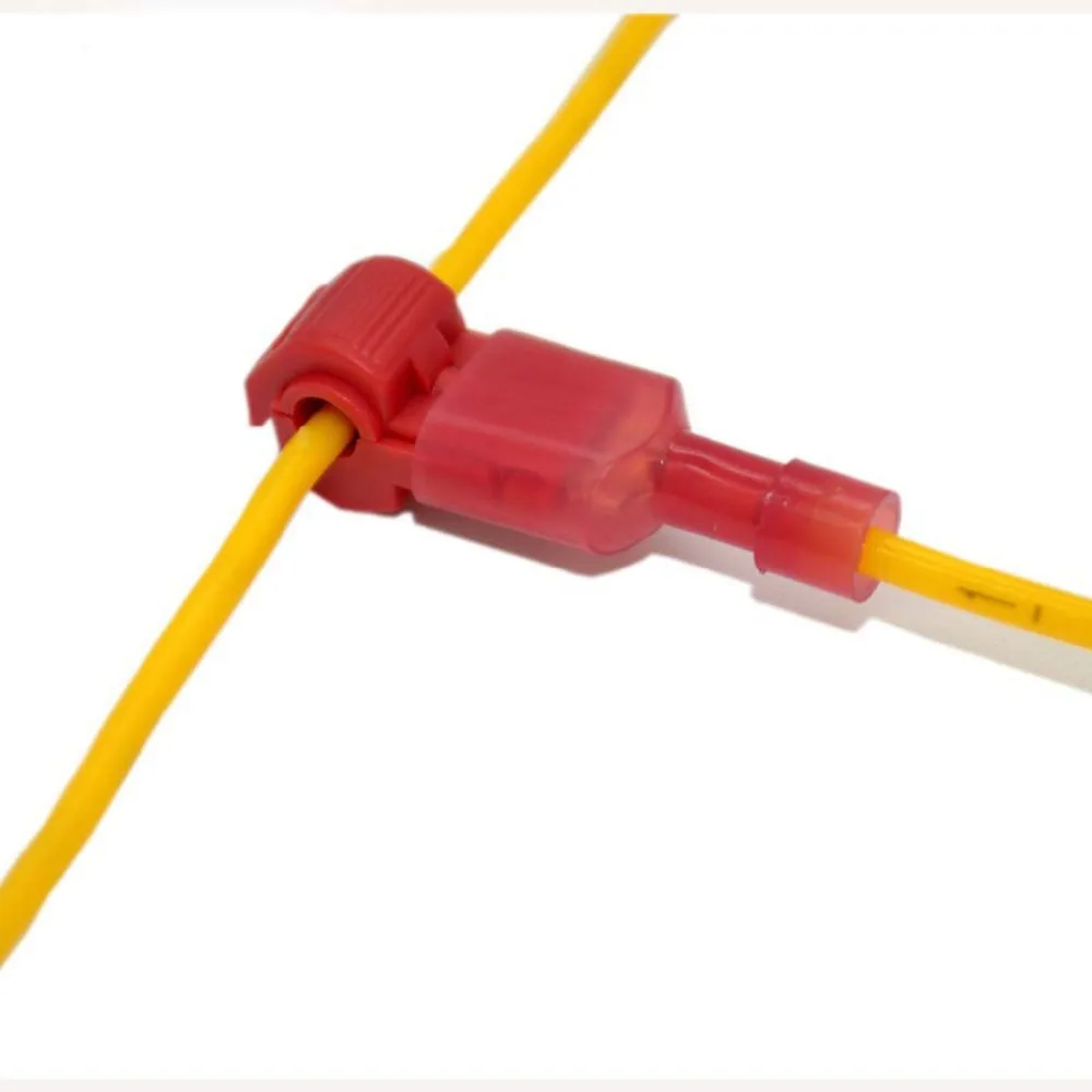 30 шт/50 шт случайный цвет проволочный замок на скотче разъемы быстрого сращивания Scotchlok электрические кабельные соединения