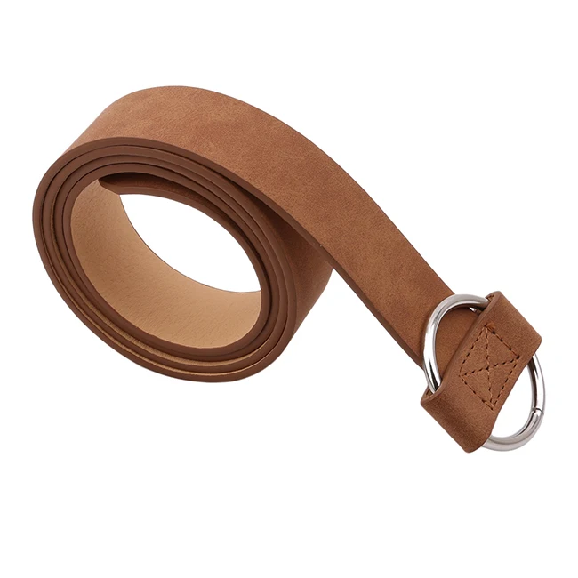 Type1-Camel Модный женский ремень с металлической круглой пряжкой, широкий пояс для женщин, джинсовый ремень для женщин, Дамский ремень из искусственной кожи, женский пояс на талию - Цвет: Type1-Camel