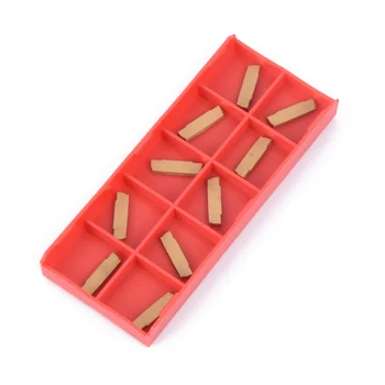 

Turnings Tool Kit Holder Replacement Carbide Inserts+MGEHR1010-2 Groovings Lathe