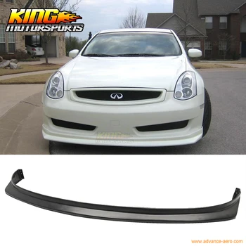 

Fit For 06-07 Infiniti G35 Coupe Sports Bumper Front Lip Spoiler PU