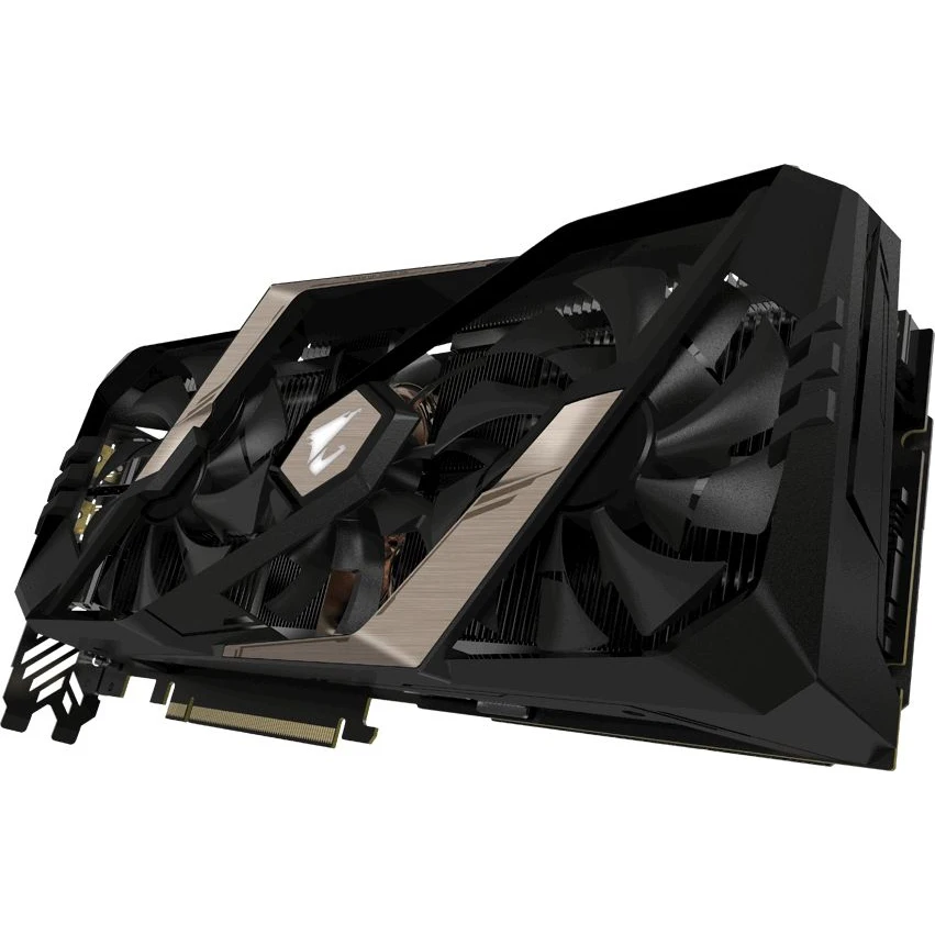 Видеокарта Gigabyte PCI-E GV-N208TAORUS X-11GC NV RTX2080Ti 11264Mb 352b GDDR6 1545/14140/HDMIx3/DPx