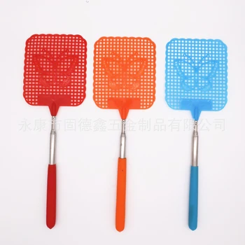 

Expansion Bar Fly Killer Stainless Steel Retractable Fly Swatter Plastic Mosquito Swatter Multifunctional Mosquito Swatter