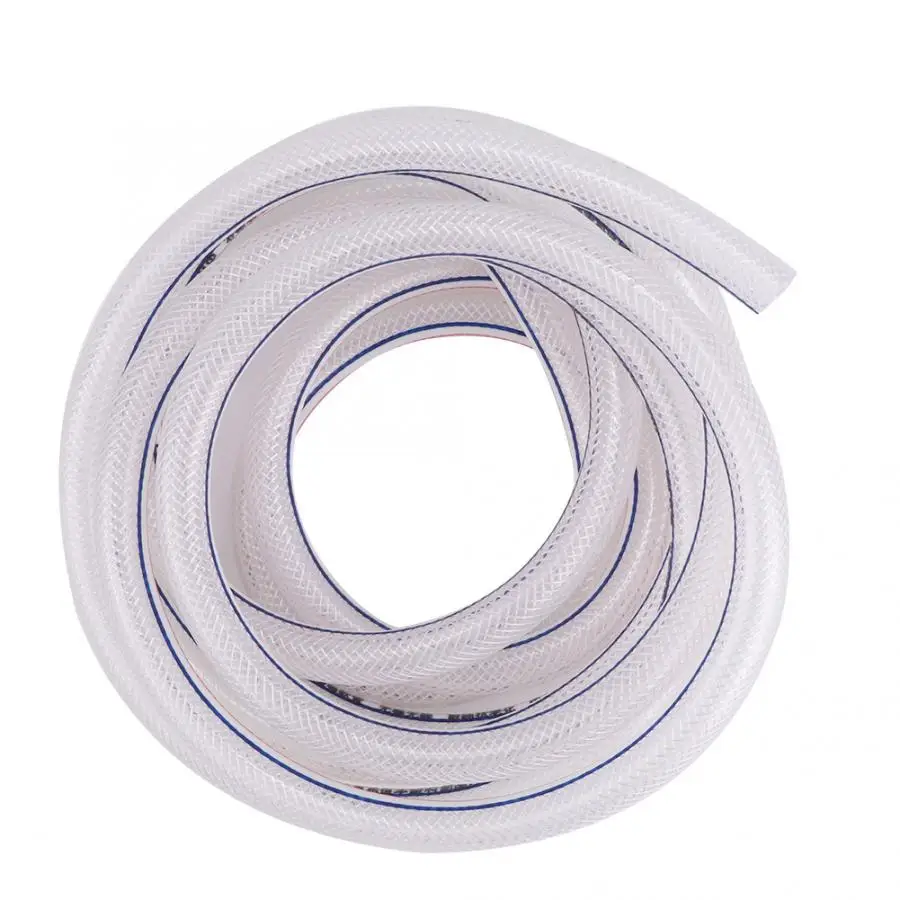 8/12mm PVC Reinforced Flexible Tube Clear Hose For Garden Irrigation PVC Tube Outer Garden