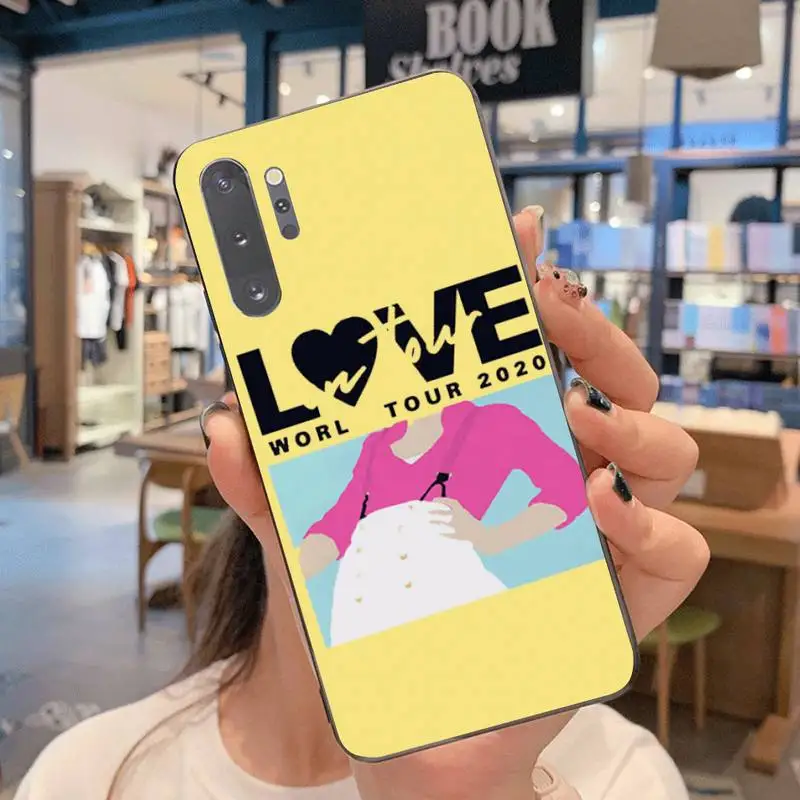 CUTEWANAN Гарри Стилус Чехол черный мягкий чехол для телефона Samsung Note 7 8 9 10 Lite Plus Galaxy J7