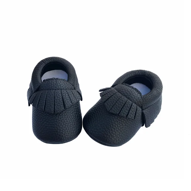 Mocassins à franges en cuir PU pour bébé Mocassins b b la main fond souple glands de mode nouveau n b b s filles