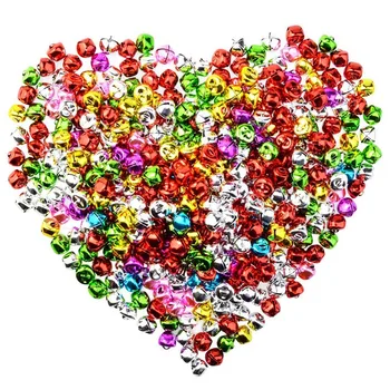 

400Pcs Jingle Bells 12mm Craft Bells Bulk DIY Bells for Christmas, Party, Festival Decoration and Home Decoration