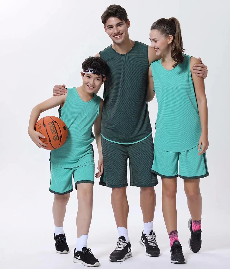 Двусторонний баскетбольный комплект для мужчин и детей; комплект униформы; двухсторонняя рубашка и шорты для мальчиков; спортивные костюмы; трикотажная одежда на заказ; униформа
