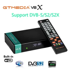 Спутниковый ресивер GTMedia V8X 1080P HD DVB-S/S2/S2X с поддержкой PowerVu Bisskey H.265 Встроенный Wi-Fi V8 Nova Upgrade V7 S2X Спутниковый ресивер GTMedia V8X 1080P HD DVB-S/S2/S2X с поддержкой PowerVu Bisskey H.265 Встроенный Wi-Fi V8 Nova Upgrade V7 S2X