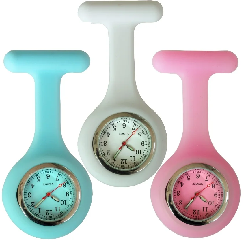 NEW-fashion-full-colors-design-silicone-rubber-soft-pin-nurse-FOB-pocket-watch-unisex-ladies-women
