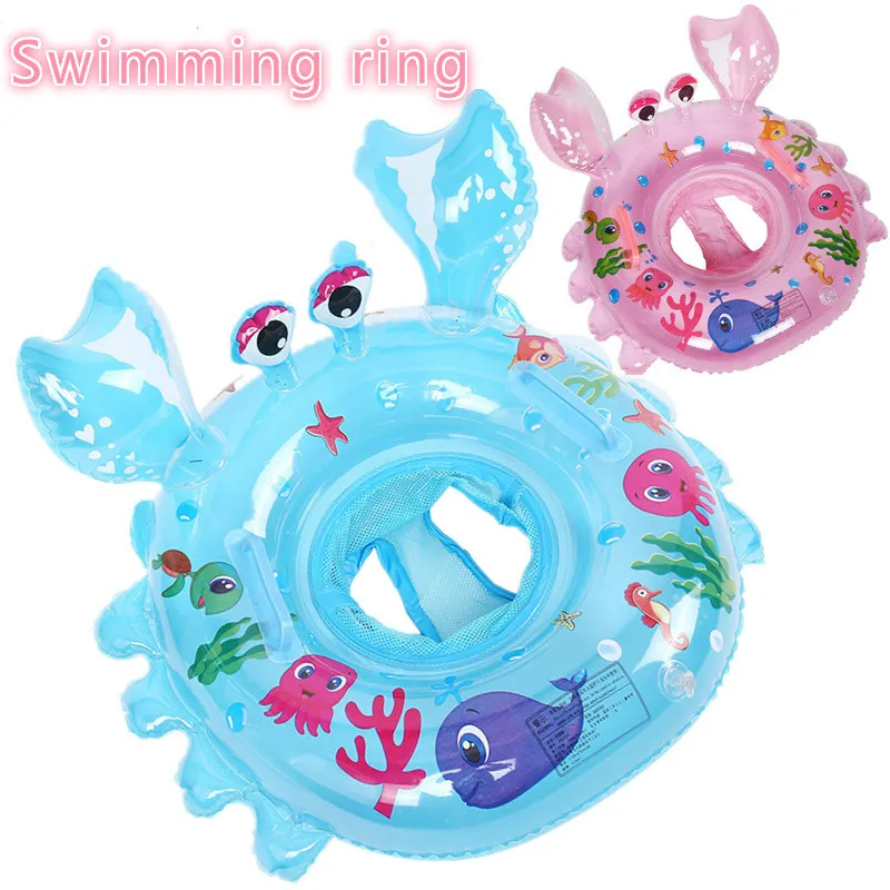 

New Crab Baby Swimming Circle 0-4 Year Old Baby Sitting Circle Boy Girl Inflatable Floating Circle Underarm Circle Recommend