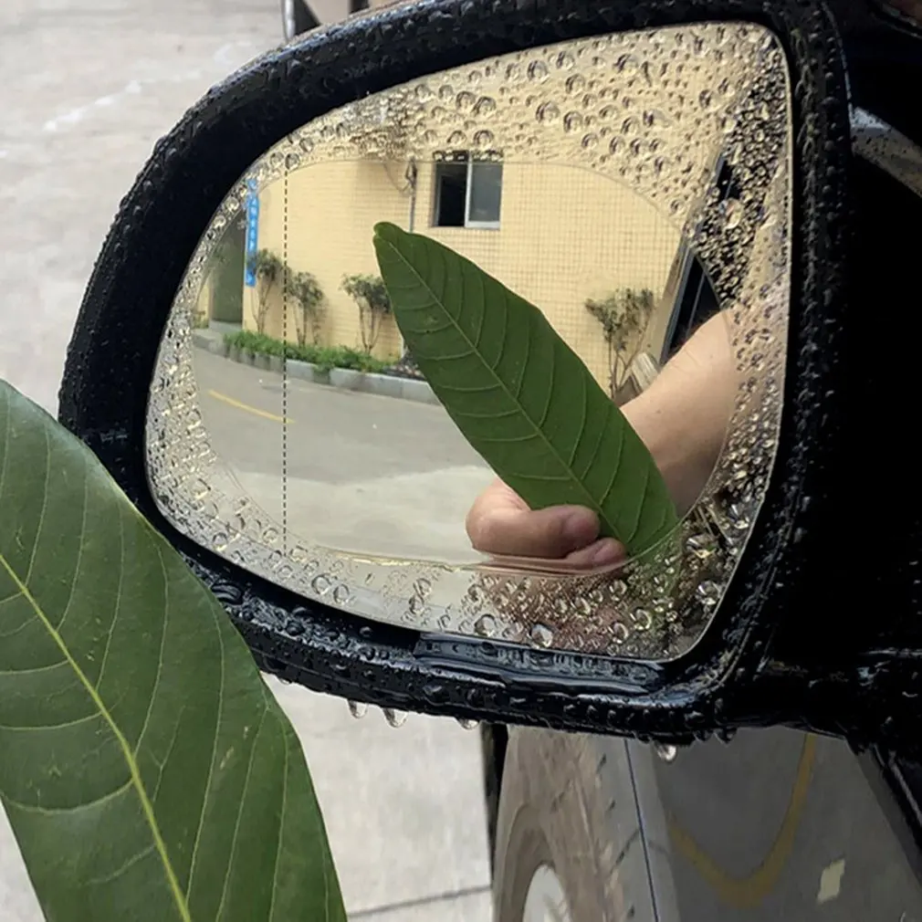 Автомобильная зеркальная защитная пленка заднего вида, защита от дождя и тумана, прозрачная мембрана, водонепроницаемая непромокаемая мягкая пленка, авто наклейки