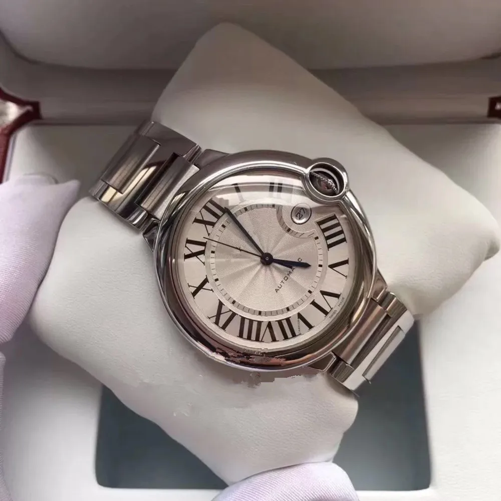 ^Cheap Unisex Luxury Sports Automatic Mechanical Watch 904L steel sapphire glass Watch Retro Watch