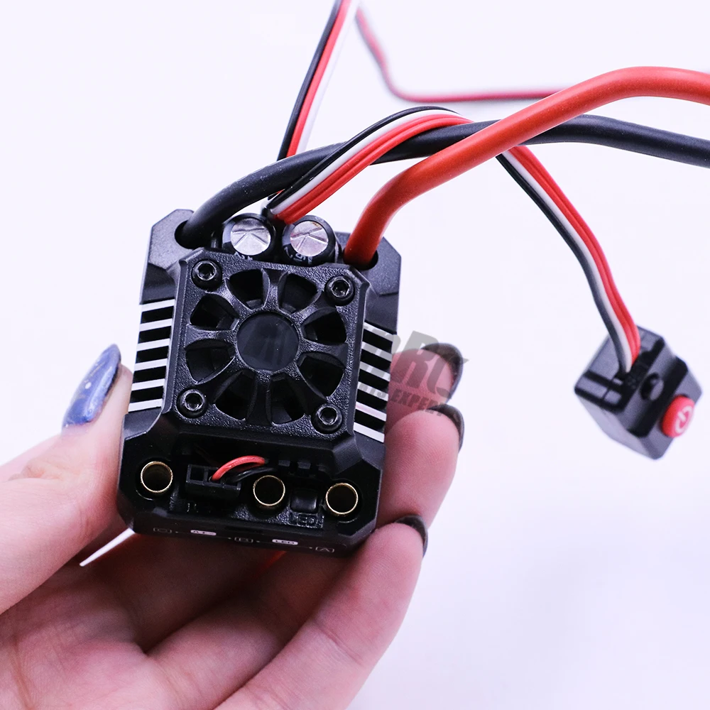 1 шт. HOBBYWING MAX10 SCT RTR 80A бесщеточный ESC для 1/10 RC автомобиля