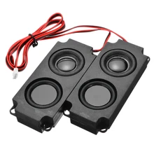 1 пара 8 Ом 5 Вт Полнодиапазонный динамик Портативная аудио Колонка стерео нч-динамик громкий динамик коробка для ЖК-телевизора громкий динамик