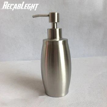

Recableght 304 Stainless Steel Hand Soap Dispenser Soap Lotion Bottle Hand Cleaning Bottle Container Home Bathroom Accessories