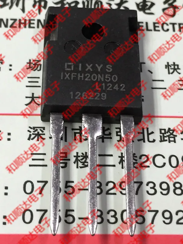 Оригинальный Новый/5 шт./IXFH20N50 TO-247 500V 20A | Электронные компоненты и принадлежности