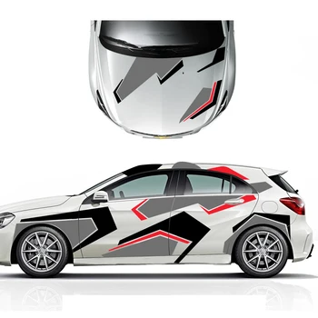 

Car Side Stickers for Dodge Charger Challenger Ram 1500 Jounrey Caliber Nitro Auto External Engine Vinyl Film Decals Accessories