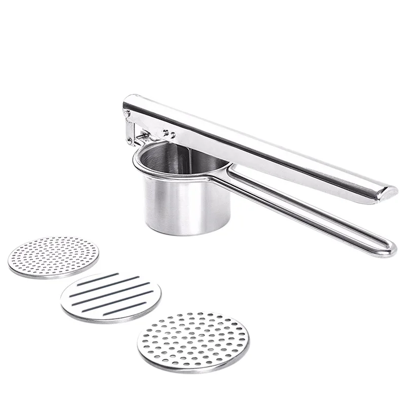 Juicer Mashed Potatoes Stainless Steel Potato Press Fruit Juicer