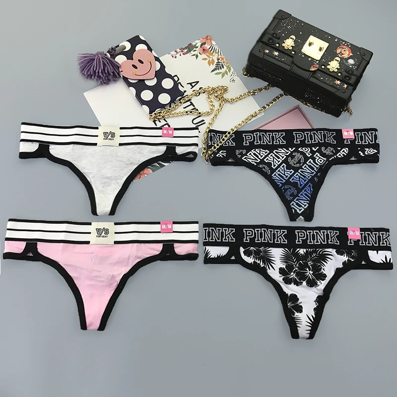 G-string Sexy Tidal elasticity comfortable and soft Thongs Low Waist Briefs Sexy Panties Ladies' Thong