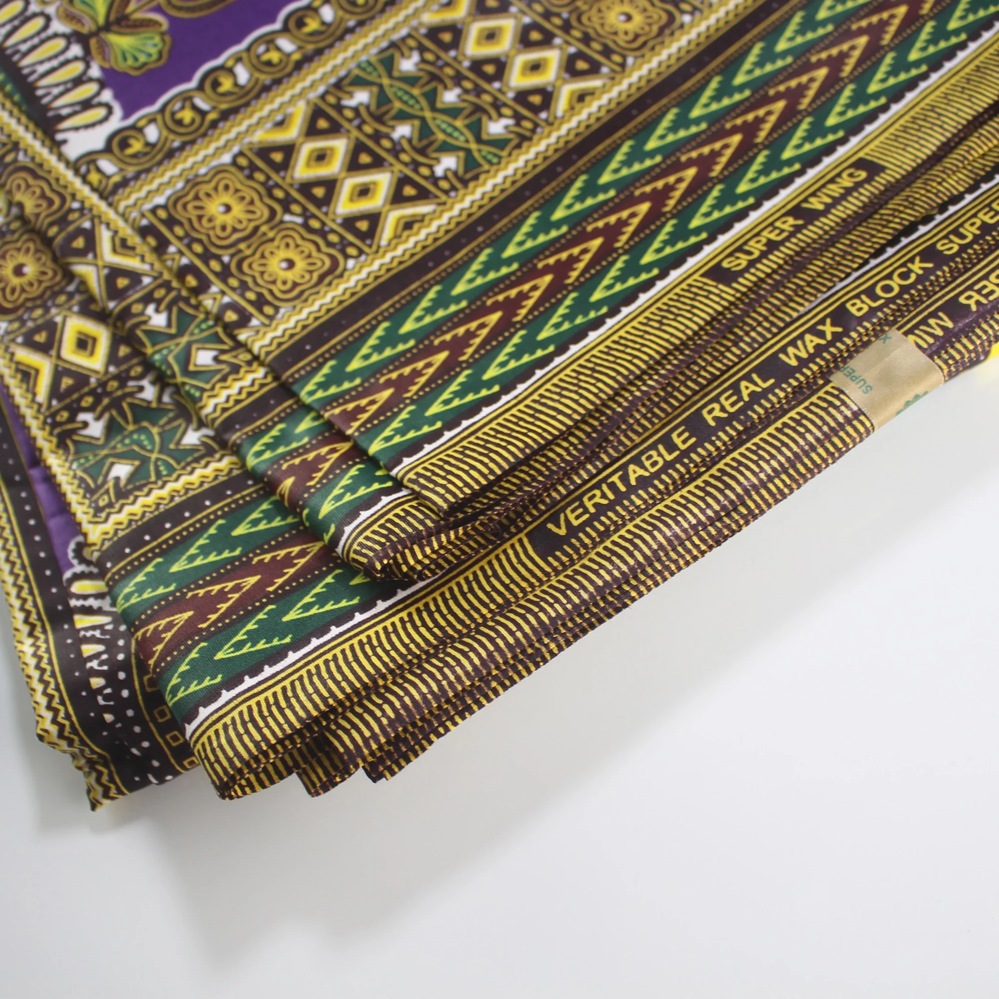 Новейшие Дашики напечатанные DIY вощеная ткань Африканская винтажная хлопчатобумажная ткань 6 ярдов/партия