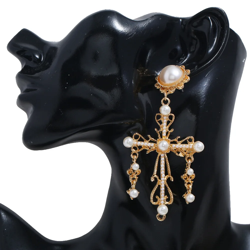 

LZHLQ 2020 Boho Style Vintage Drop Earrings For Women Bohemia Ethnic Big Statement Earrings Female Brand Fashion Punk Jewelry