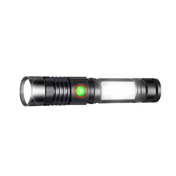 

Xmund XD-FL1 3 Modes Front + Side Light USB Rechargeable Zoomable 18650 Flashlight for Camping Torch Lantern Portable Lamp